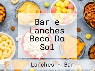 Bar e Lanches Beco Do Sol