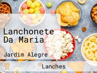 Lanchonete Da Maria