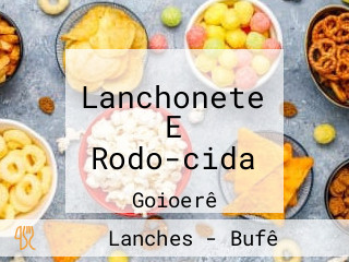 Lanchonete E Rodo-cida