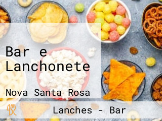 Bar e Lanchonete