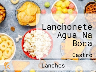 Lanchonete Agua Na Boca