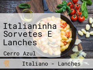 Italianinha Sorvetes E Lanches
