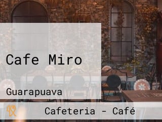 Cafe Miro