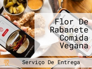 Flor De Rabanete Comida Vegana
