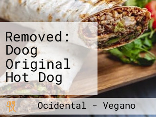 Removed: Doog Original Hot Dog