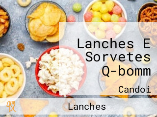 Lanches E Sorvetes Q-bomm