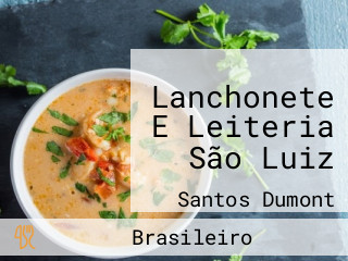 Lanchonete E Leiteria São Luiz