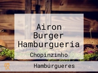 Airon Burger Hamburgueria