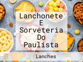 Lanchonete E Sorveteria Do Paulista