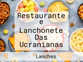 Restaurante e Lanchonete Das Ucranianas