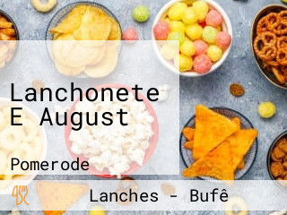 Lanchonete E August