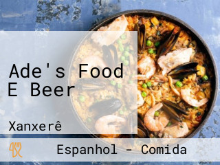 Ade's Food E Beer