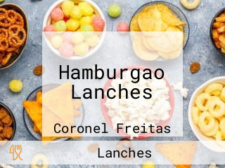 Hamburgao Lanches