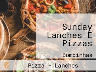 Sunday Lanches E Pizzas