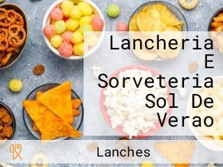 Lancheria E Sorveteria Sol De Verao