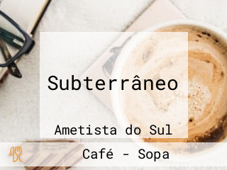 Subterrâneo