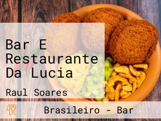 Bar E Restaurante Da Lucia