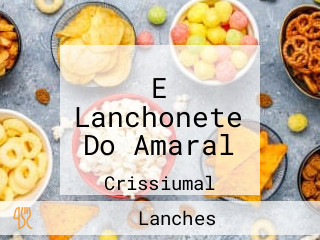 E Lanchonete Do Amaral