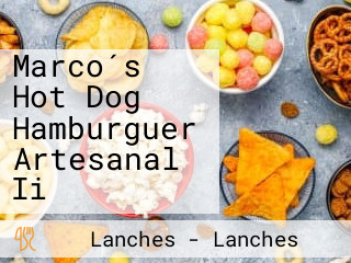 Marco´s Hot Dog Hamburguer Artesanal Ii