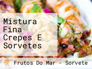 Mistura Fina Crepes E Sorvetes