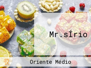 Mr.sÍrio