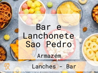 Bar e Lanchonete Sao Pedro