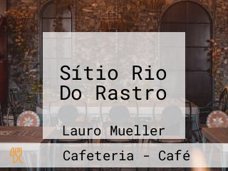 Sítio Rio Do Rastro