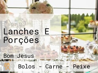 Lanches E Porções