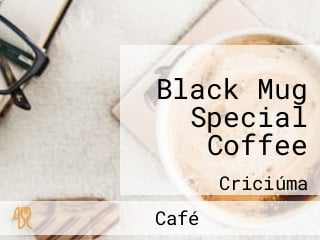 Black Mug Special Coffee