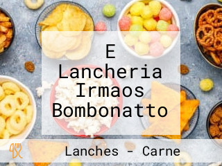 E Lancheria Irmaos Bombonatto