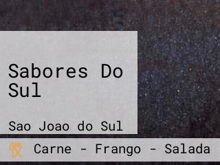 Sabores Do Sul