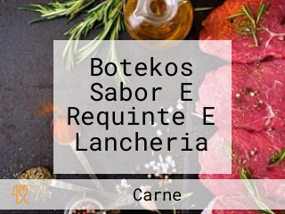 Botekos Sabor E Requinte E Lancheria