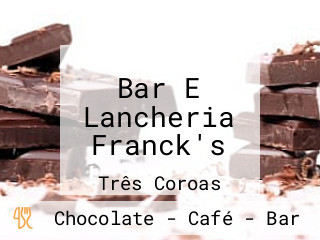 Bar E Lancheria Franck's