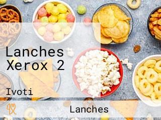 Lanches Xerox 2