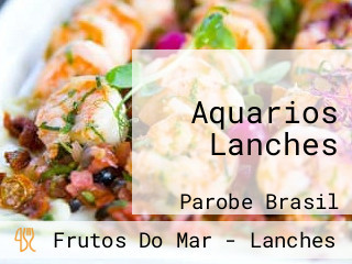 Aquarios Lanches