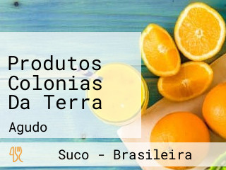 Produtos Colonias Da Terra