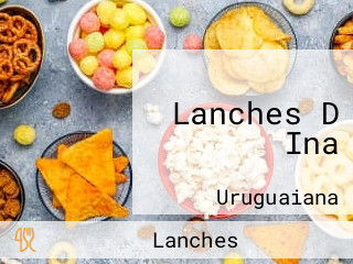 Lanches D Ina