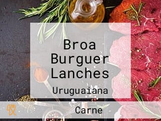 Broa Burguer Lanches