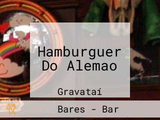 Hamburguer Do Alemao