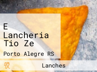 E Lancheria Tio Ze