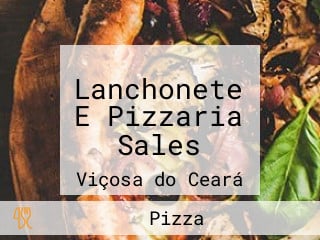 Lanchonete E Pizzaria Sales