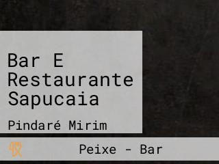 Bar E Restaurante Sapucaia