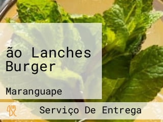 ão Lanches Burger