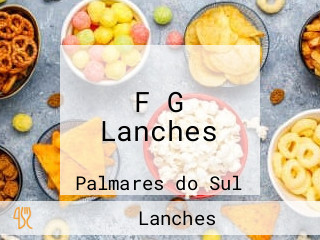 F G Lanches