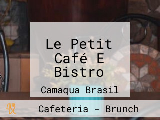 Le Petit Café E Bistro