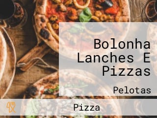 Bolonha Lanches E Pizzas