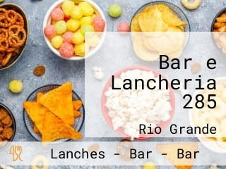 Bar e Lancheria 285