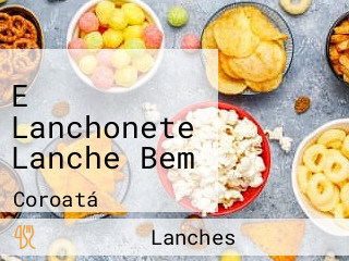 E Lanchonete Lanche Bem