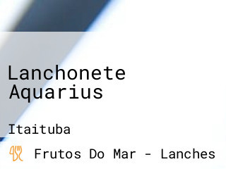 Lanchonete Aquarius