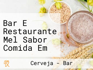 Bar E Restaurante Mel Sabor Comida Em José De Freitas